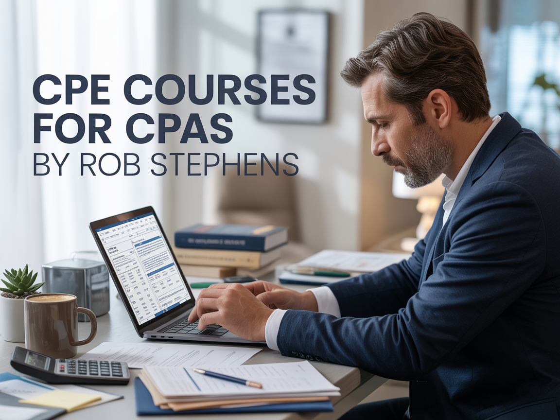 Rob Stephens CPE Courses for CPAs